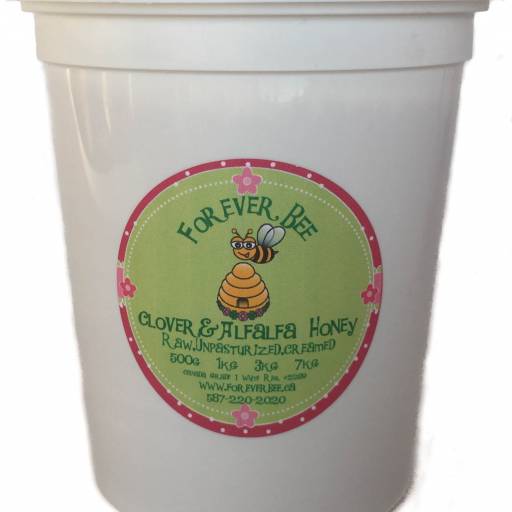 Raw, creamed Clover Honey